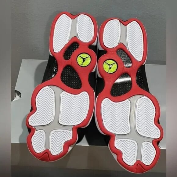 2023 Air Jordan 13 Retro Playoffs Black Varsity Red White 414571-062 Size 8 - 13 - Picture 5 of 11